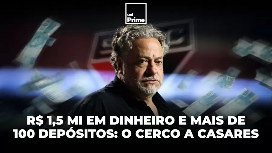 S�o Paulo: Pol�cia investiga R$ 1,5 mi recebidos em dinheiro por Casares