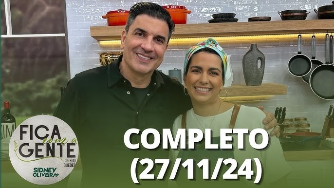 Programa Fica com a Gente, de Edu Guedes, recebe Mayra Toledo, da May Macarons