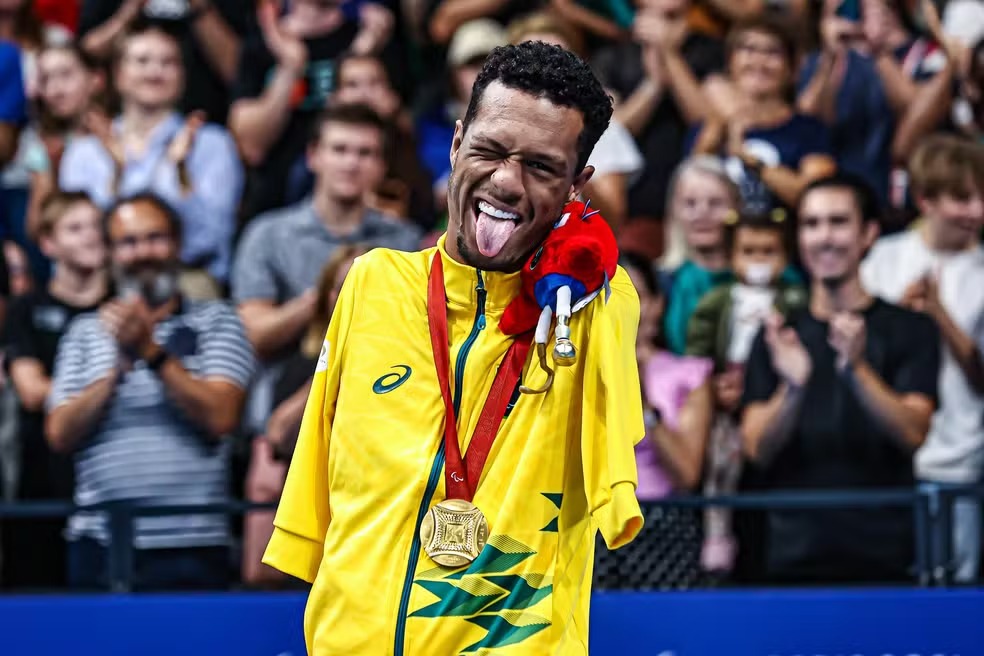 Gabrielzinho garante primeiro ouro do Brasil nas Paralmpiadas de Paris