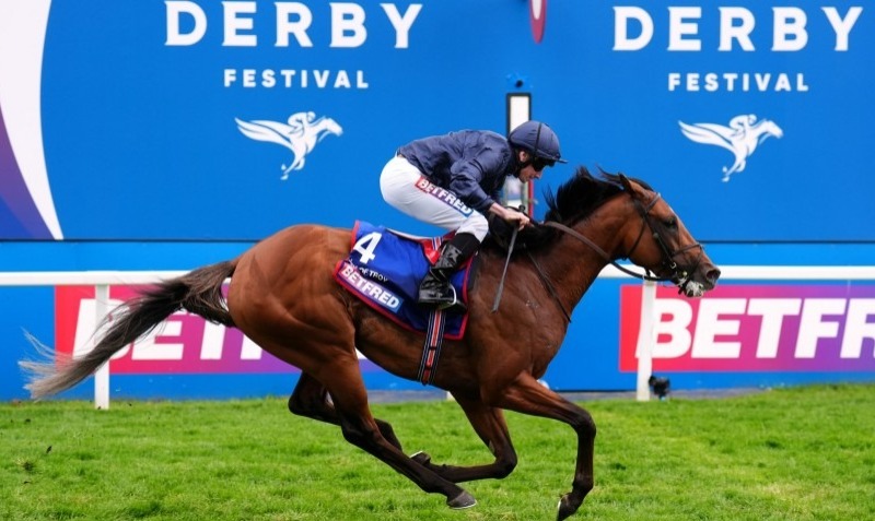 City of Troy  o campeo do Derby de Epsom (G.1), na Inglaterra