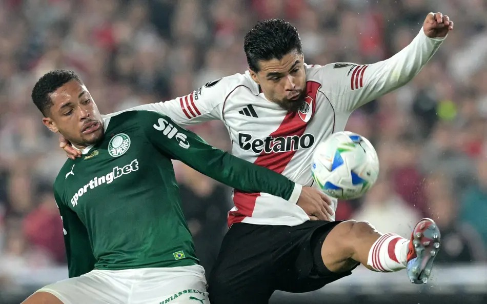 Palmeiras e River decidem hoje vaga para as semifinais na Copa Libertadores