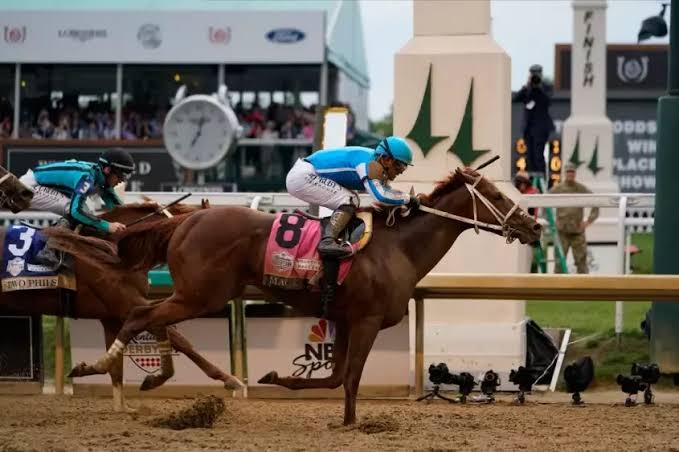 Derby-winner Mage  confirmado para o Preakness Stakes