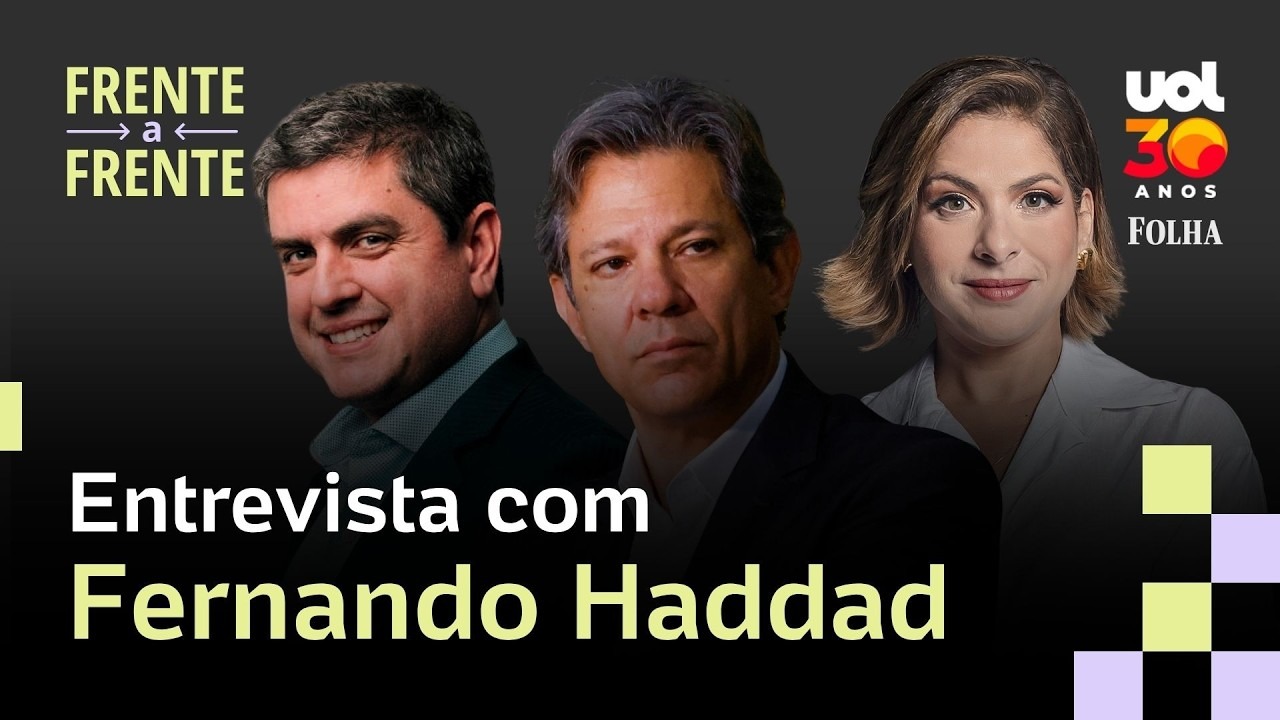 Fernando Haddad estar� nesta segunda-feira no Frente a Frente do UOL