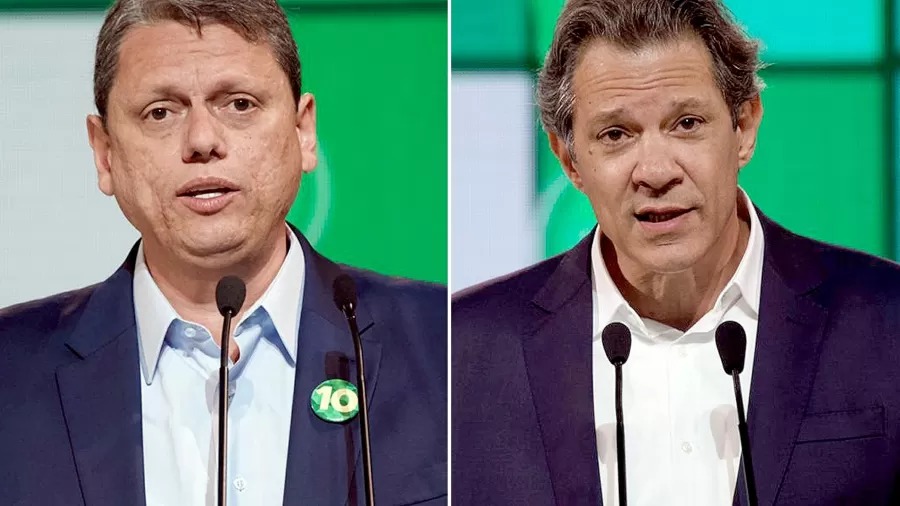Paran� Pesquisas SP: Tarc�sio lidera disputa ao governo nos dois turnos