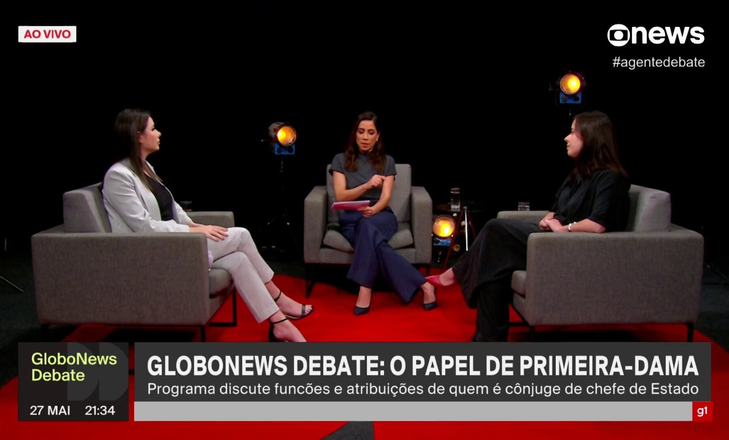 Globonews debate o papel da primeira-dama Janja da Silva