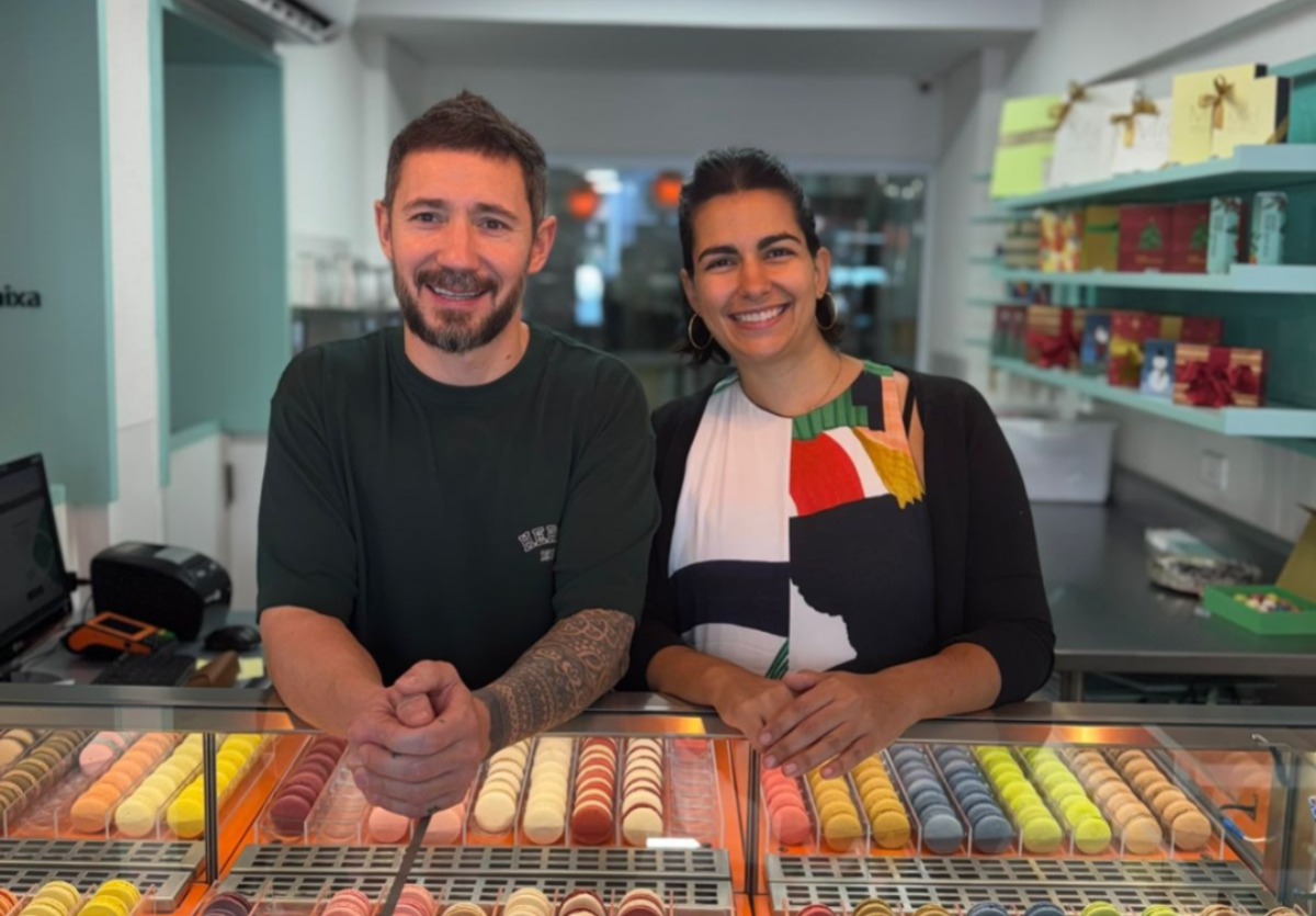 Chef francs Cedric Grolet visita May Macarons