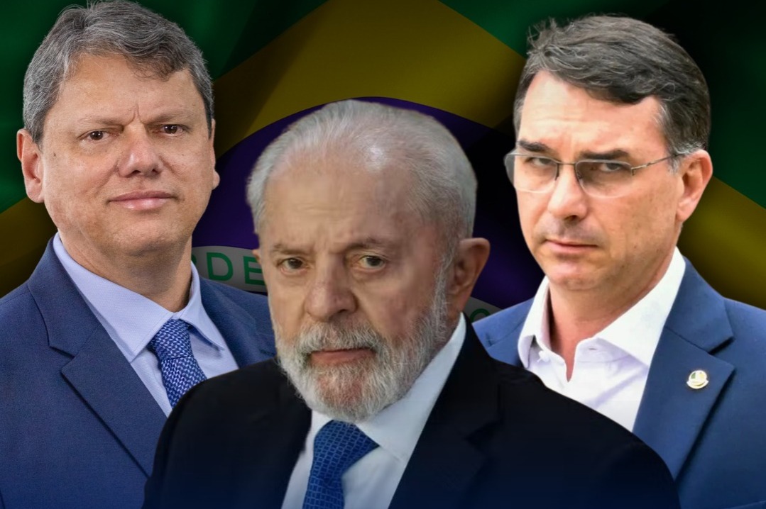 Lula venceria Fl�vio Bolsonaro e Tarc�sio no segundo turno, diz Geniel/Quaest