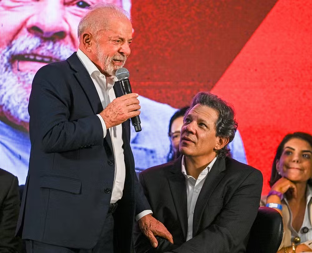 Lula lan�a Haddad em SP e defende Alckmin ao Senado