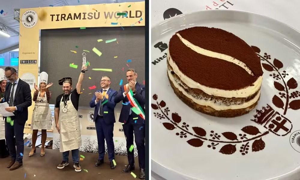 Confeiteiro amador de SP vence campeonato mundial de tiramis� na It�lia