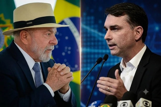 Lula tem 37% e Flávio Bolsonaro, 33% no 1º turno, diz Quaest