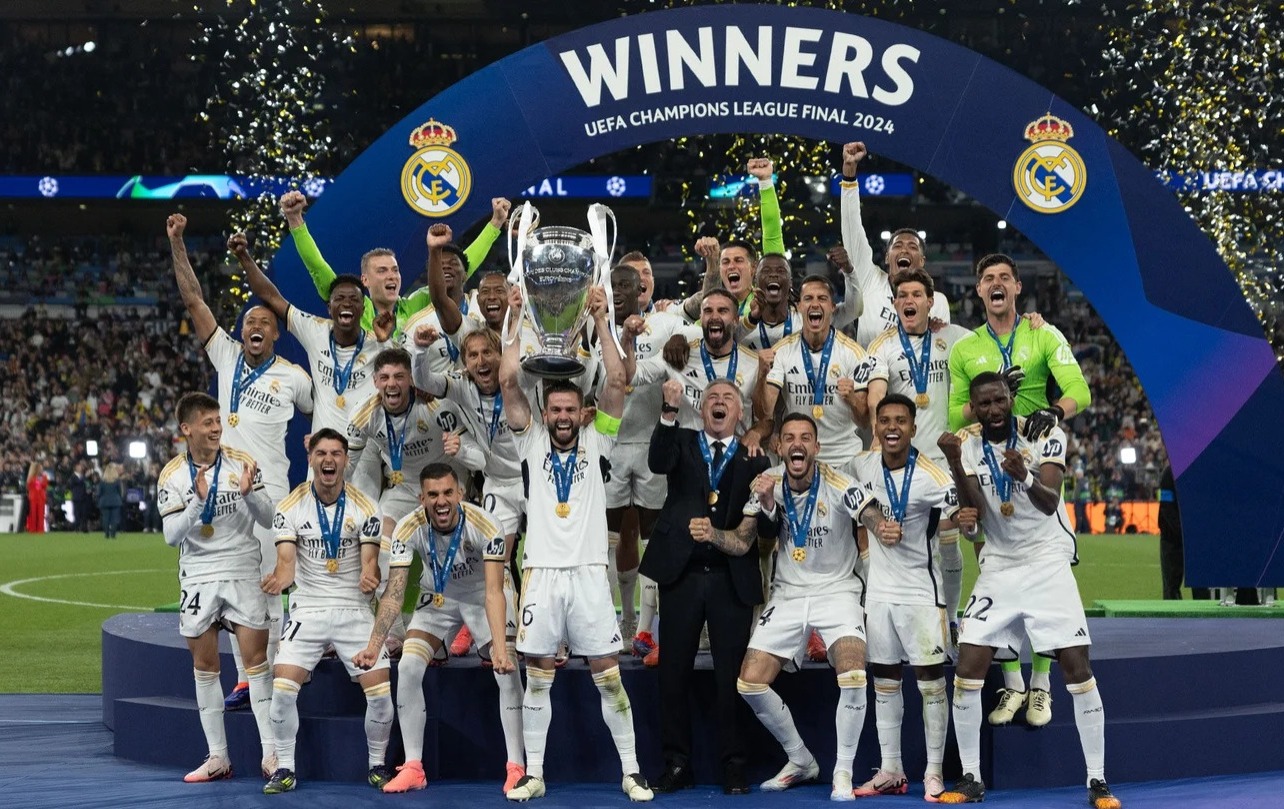 Real Madrid bate Borussia Dortmund e conquista seu 15 ttulo na Liga dos Campees