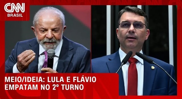 Meio/Ideia: Lula tem 48,5% no 2� turno; Fl�vio, 48%