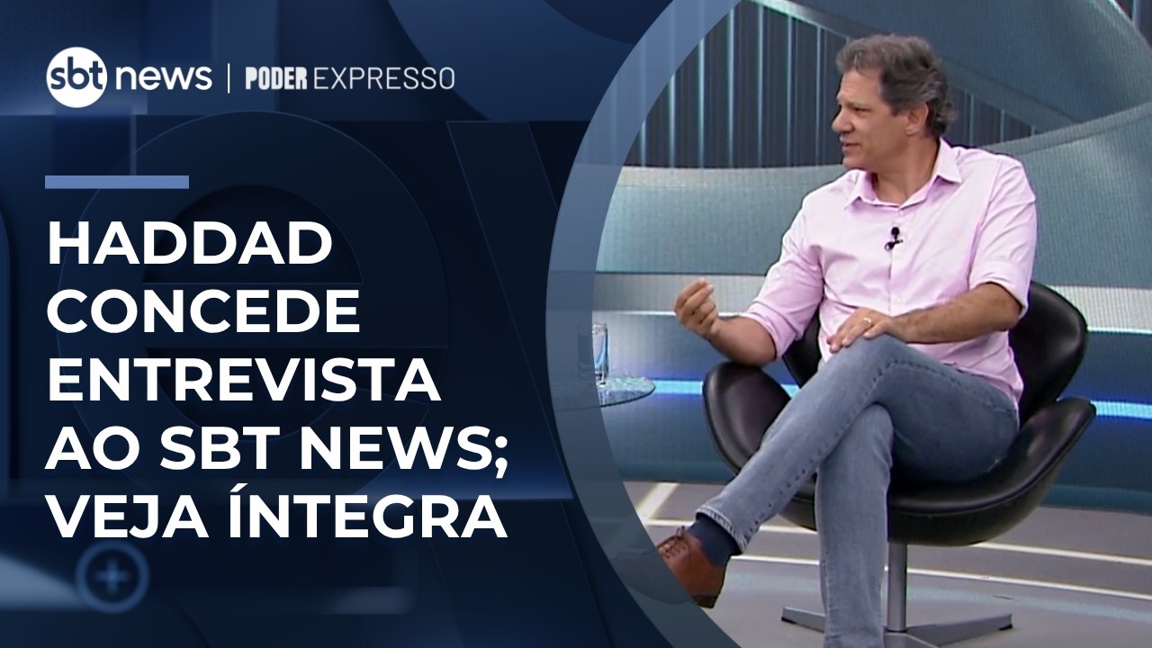 Fernando Haddad fala sobre o agroneg�cio em entrevista ao SBT