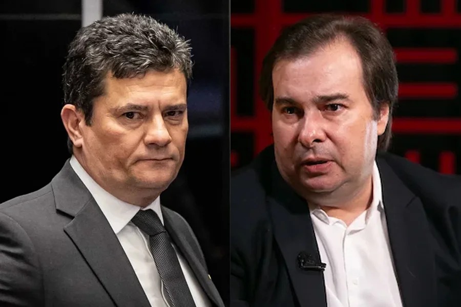 Quebra de sigilo de Lulinha provoca debate entre Moro e Maia em grupo