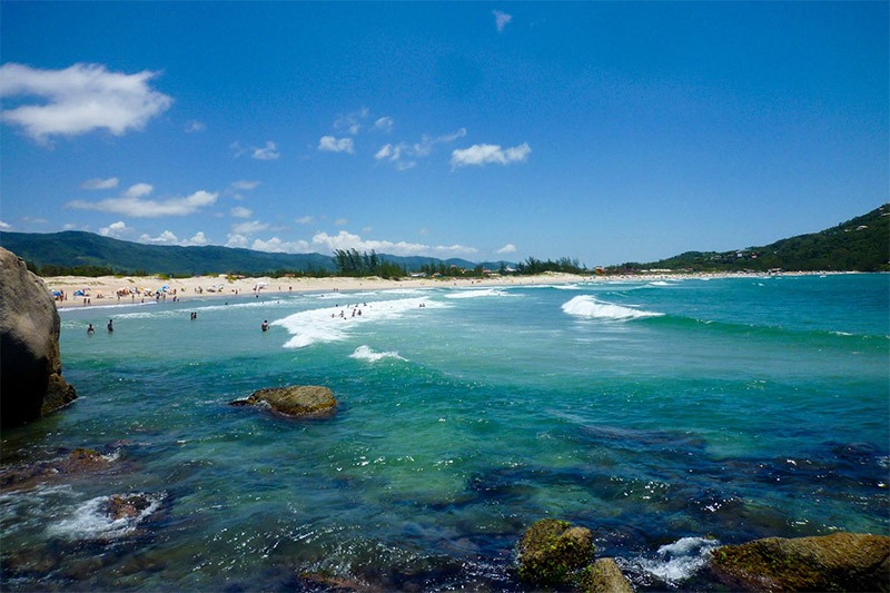 Viagem s Praias de Santa Catarina, por Yeda Saigh